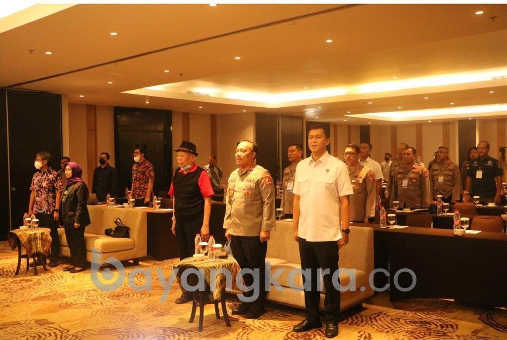 Polri dan Dewan Pers Sosialiasi Perlindungan Kemerdekaan Pers.