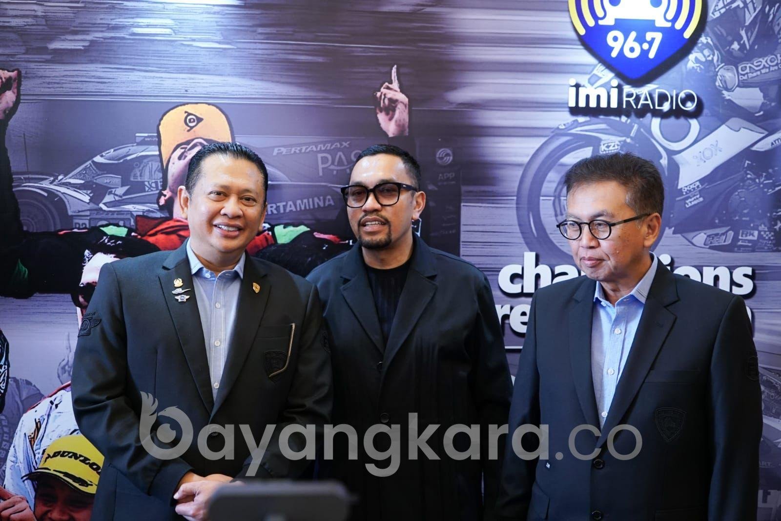 Ketua Umum IMI Bamsoet Luncurkan IMI Hits Radio