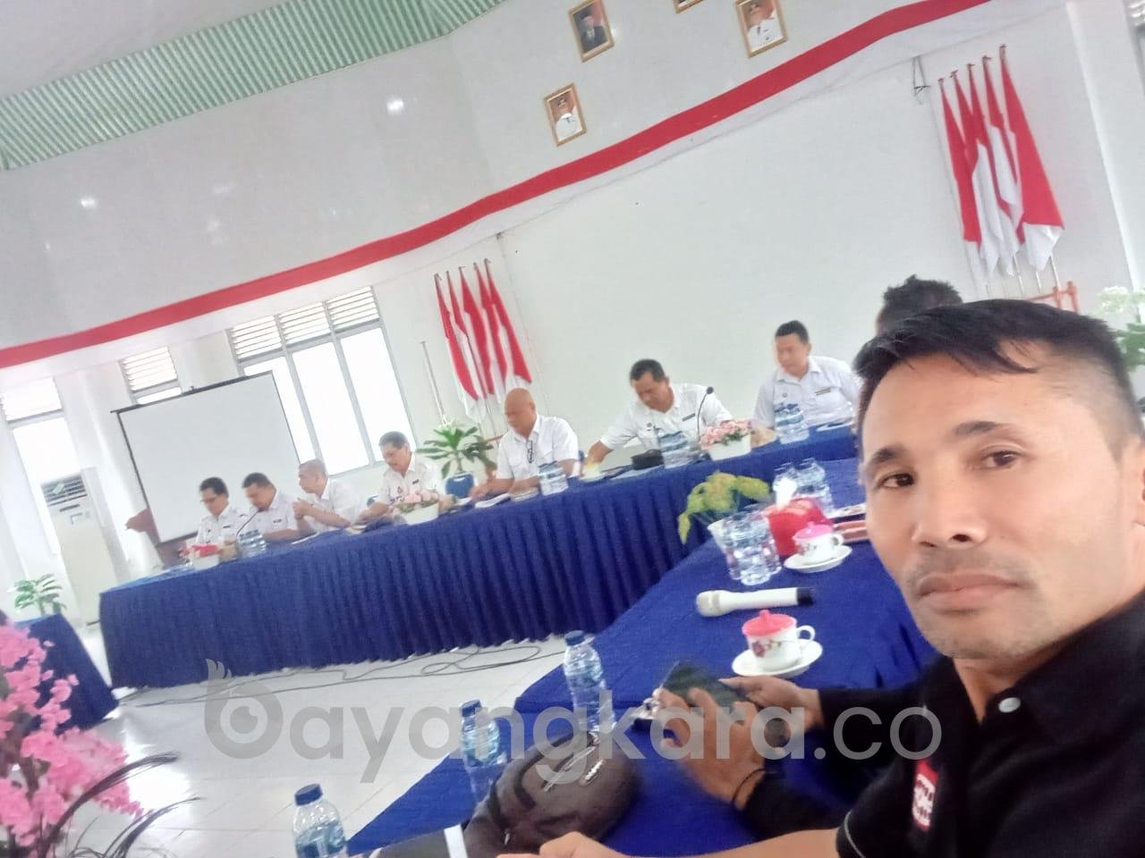 Bupati Kabupaten Nias Utara Terima Audensi Wartawan Dipondopo Bupati.