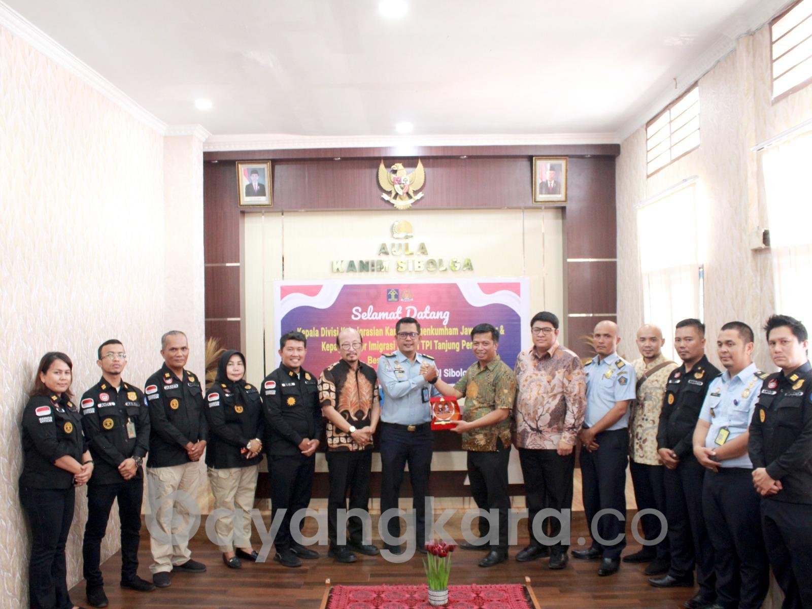 Imigrasi Sibolga sambut Hangat Studi Tiru dari Kantor Imigrasi Tanjung Perak Surabaya