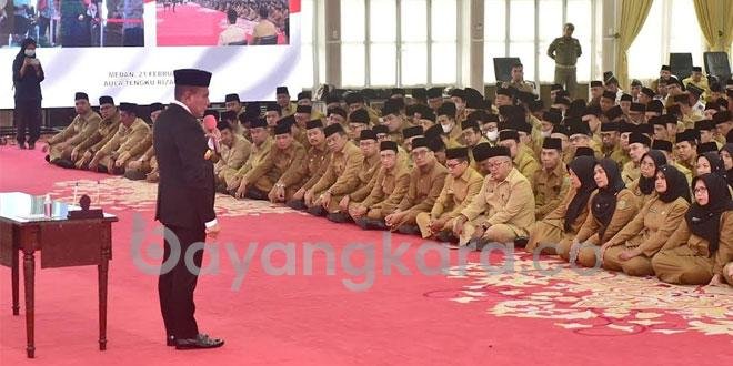 Gubernur Edy Rahmayadi Ternyata Lantik ASN Terjerat OTT Polda Sumut