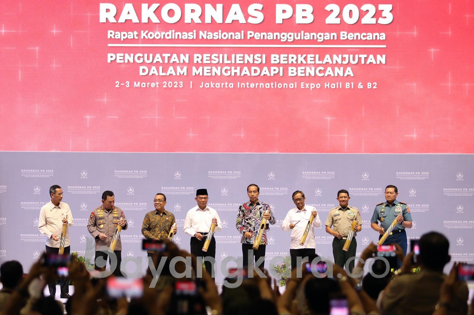 Rakornas PB 2023, Berikut Tujuh Butir Arahan Presiden