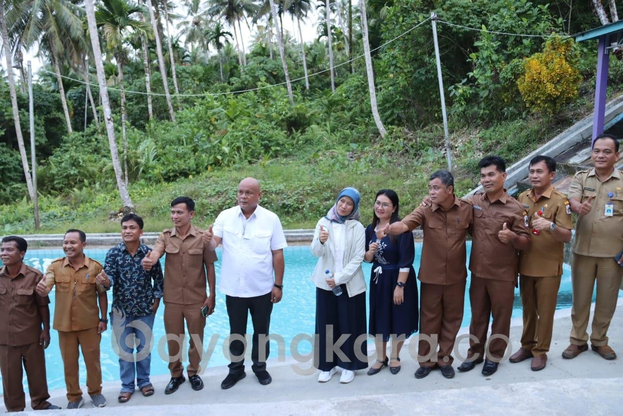 DIREKTORAT JENDRAL PENGEMBANGAN EKONOMI DAN INVESTASI DESA DAERAH TERTINGGAL DAN TRANSMIGRASI RI TiBA DI KABUPATEN NIAS UTARA