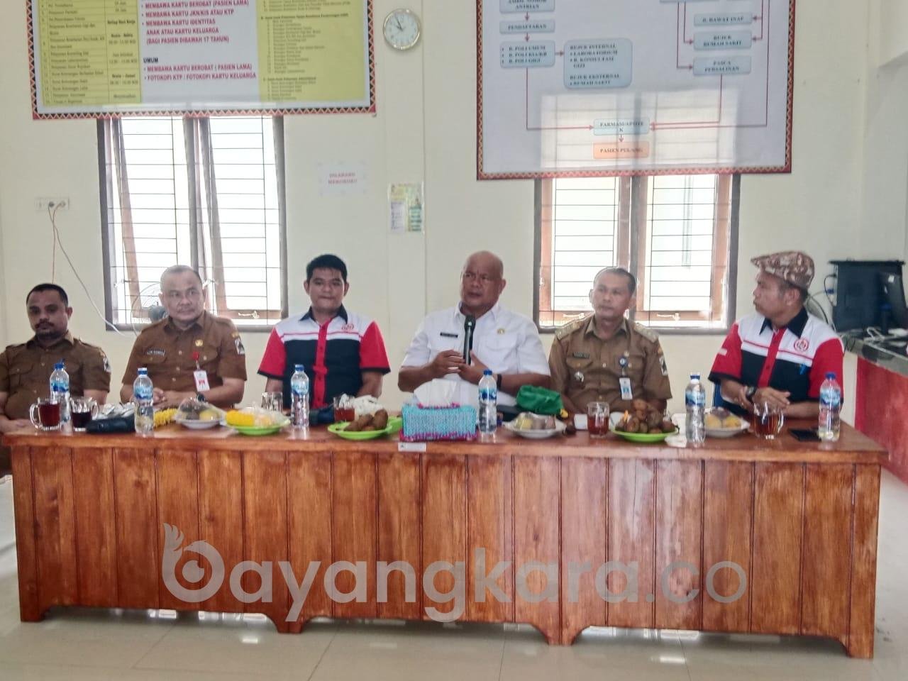 KUJUNGAN KERJA BUPATI NIAS UTARA DI KECAMATAN TUGALA OYO