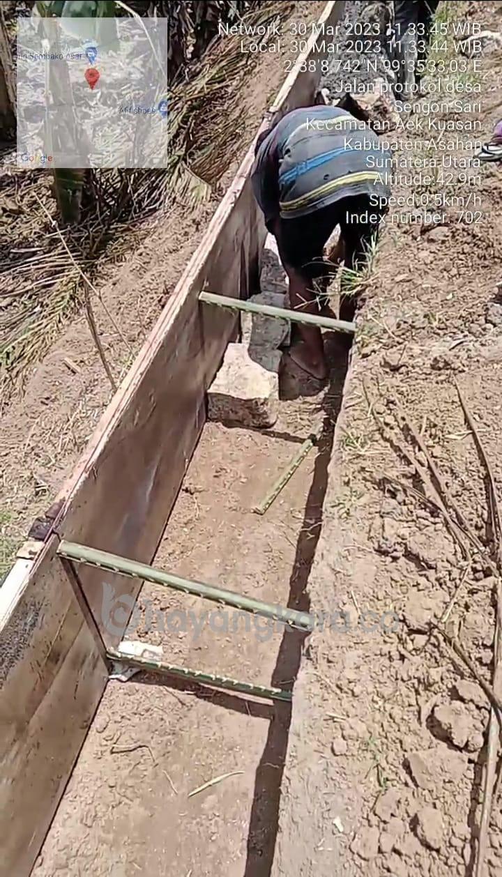 PROYEK BODONG TANPA PLANK DI DESA SENGON SARI ASAHAN