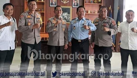 Perkuat Sinergi, Kapolres Badung berkunjung ke Lapas Kerobokan