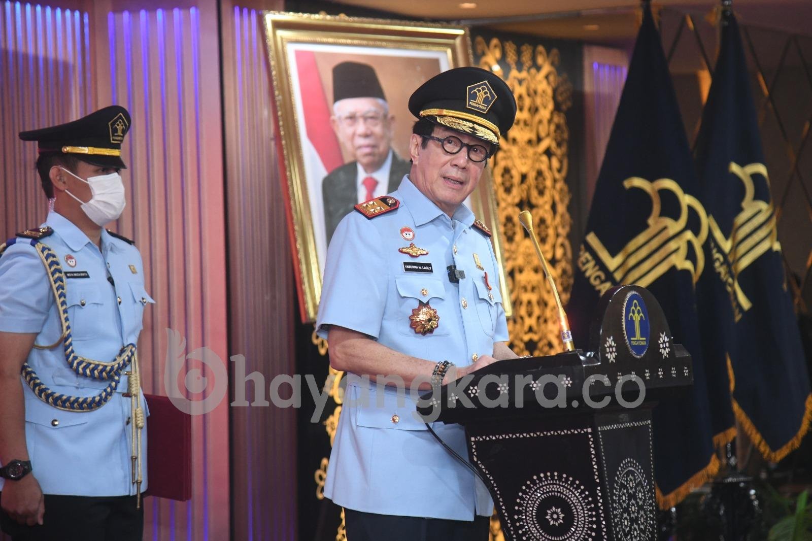 5 Pimti Madya Yasonna Minta Buat Terobosan Kreatif Saat pelantikan