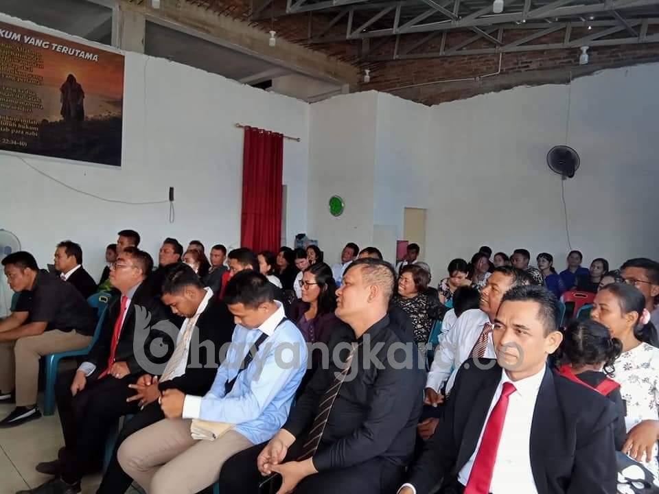 Jemaat GBI Pos PI Purwojoyo Antusias Ikut Memeriahkan HUT Ke 4 Tahun di Dusun IV Suka Maju Deliserdang