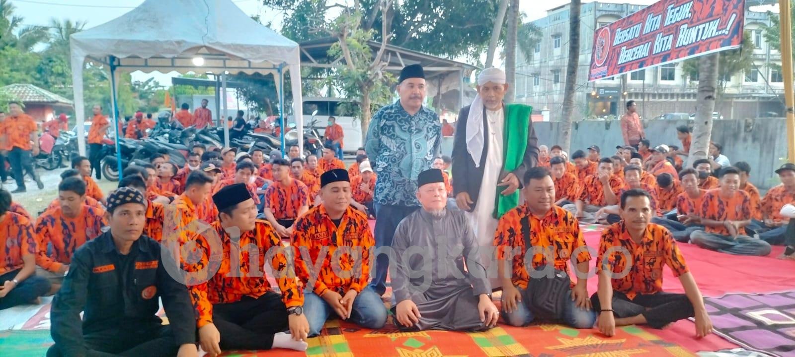 Bersatu Kita Teguh Bercerai Kita Runtuh !!! DPC Pemuda Pancasila 1959 Sergai Berbuka Puasa Bersama serta Santuni Anak Yatim