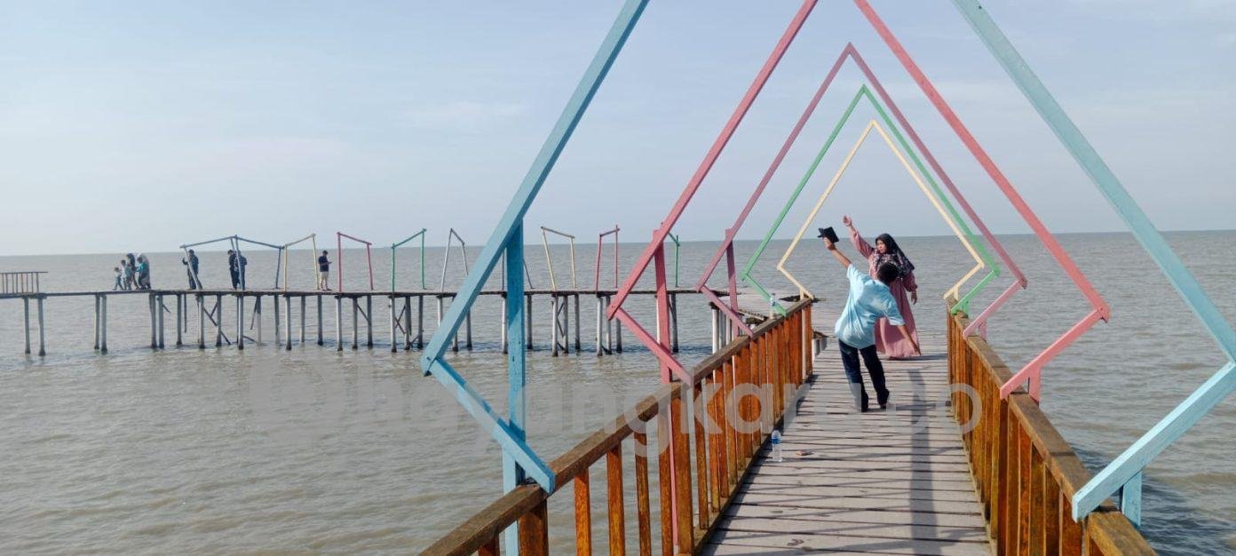Ini Satu-Satunya Tempat Wisata di Serdang Bedagai Bisa Foto Selfie Seolah di Laut lepas