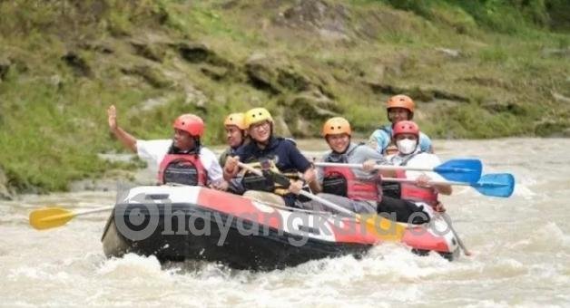 Menikmati Liburan yang Menantang di Wisata Arum Jeram Sei Bah Bolon, Wisata Diakui Menparekraf Sandiaga Uno