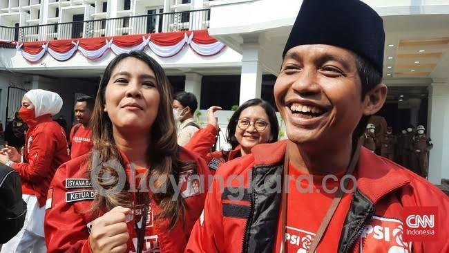 Puluhan Pengurus KNPI Medan berbondong bondong deklarasi dukung PSI