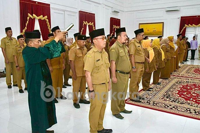 Lantik Pejabat Pengawas, Wabup Sergai Minta Seluruhnya Berikan Layanan Publik Terbaik