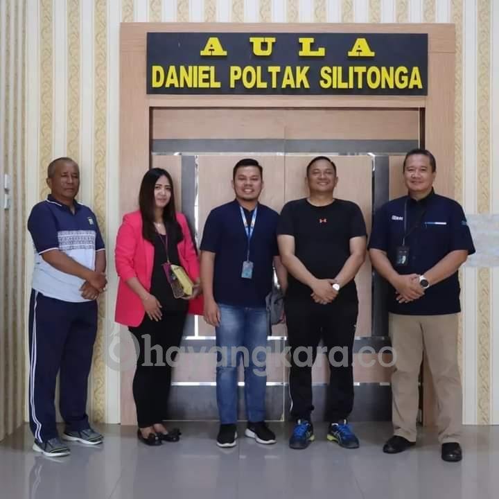 Silaturahmi, Kapolres Humbang Hasundutan Terima Kunjungan Pimpinan Bank BRI.