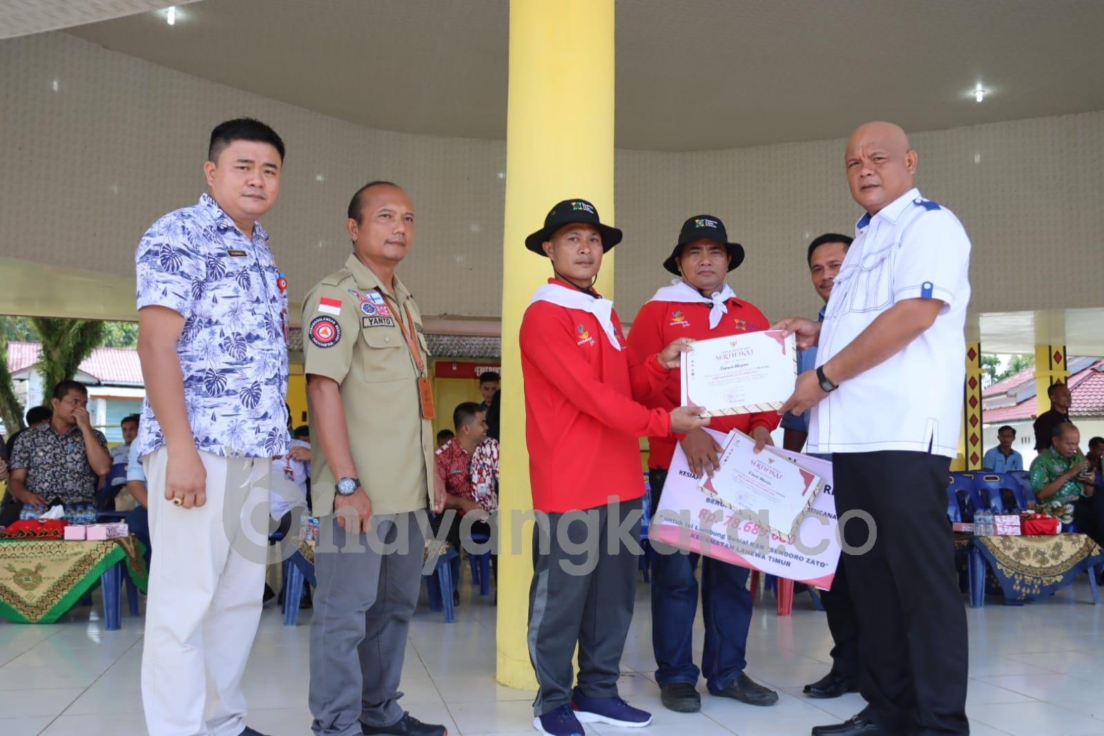 PEMKAB NIAS UTARA MELAKSANAKAN PENGUKUHAN DAN UJI SIMULASI KAMPUNG SIAGA BENCANA (KSB).