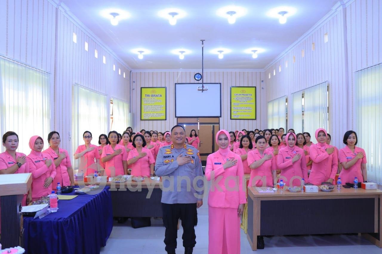 Tatap Muka Bayangkari cabang Humbang Hasundutan dalam Rangka jalin Silahturahmi