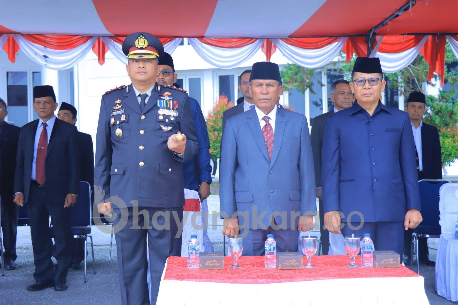 Kapolres Humbahas Hadiri Upacara Peringatan Hari Kebangkitan Nasional.