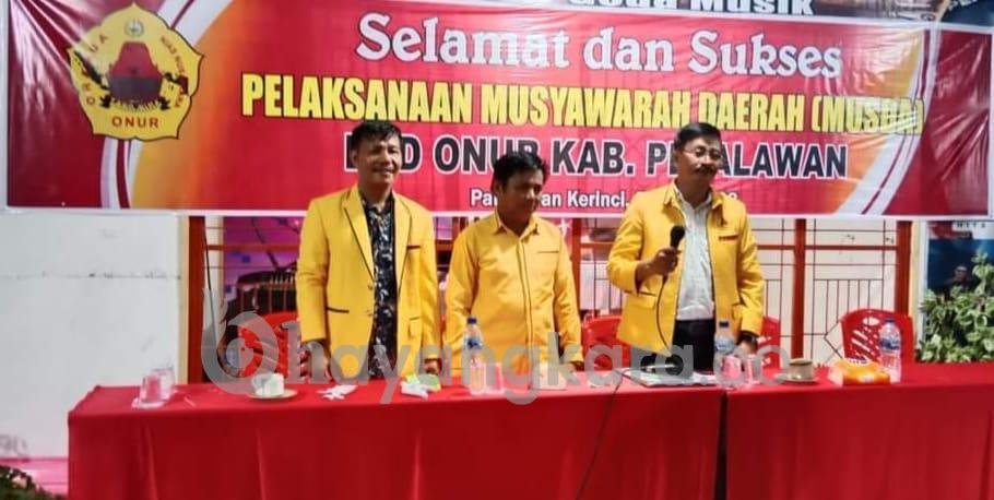 DPD ONUR Kabupaten Pelalawan Laksanakan MUSDA Untuk Memilih Ketua Baru.