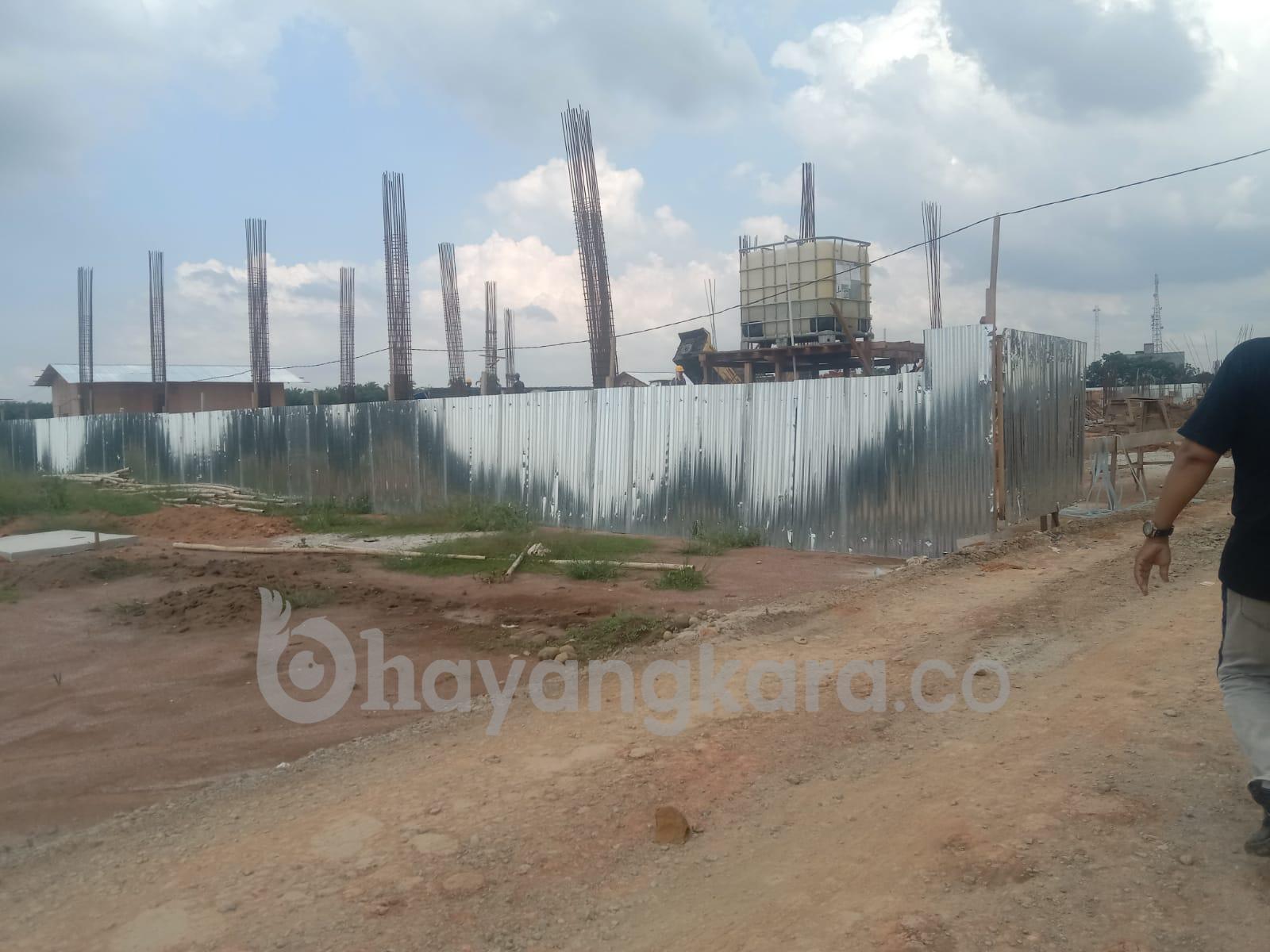 Pembangunan Kantor Bupati Batu Bara , Awak Media Dilarang Meliput.