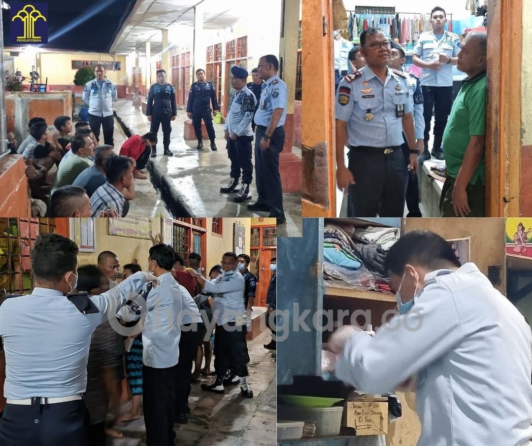 RESPON CEPAT ARAHAN DIRJENPAS, LAPAS KELAS II A LABUHAN RUKU GELAR RAZIA BLOK HUNIAN WARGA BINAAN PEMASYARAKATAN.