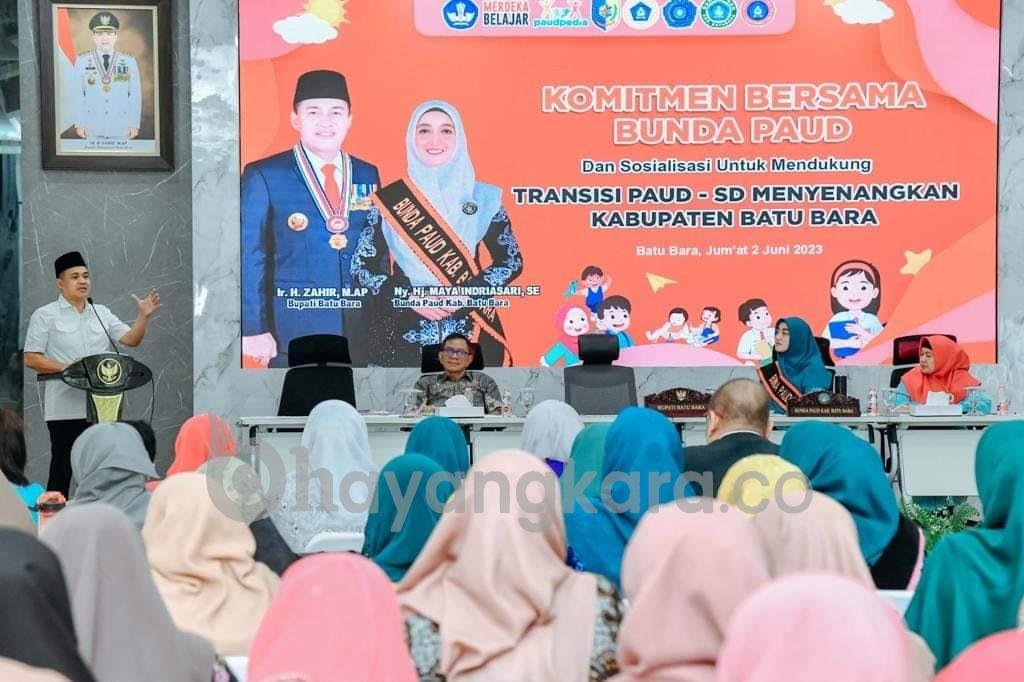 Bupati Batu Bara Ir Zahir M Ap Harapkan Program Pendidikan Di Kab. Batu Bara Berjalan Inklusif. 
