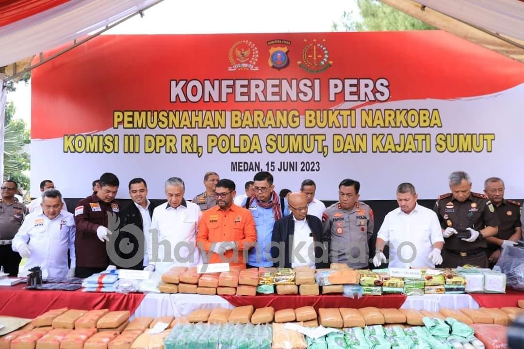 Komisi III DPR RI Dukung Kapolda Sumut Tindak Tegas Judi dan Narkoba