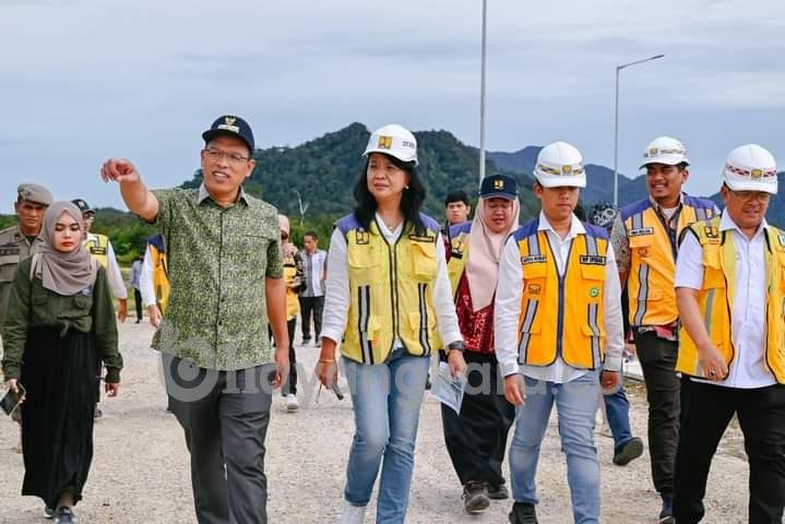TSTH2 Pollung Humbahas dikunjungi Dirjen Cipta Karya dan Dirjen Pendidikan Tinggi.