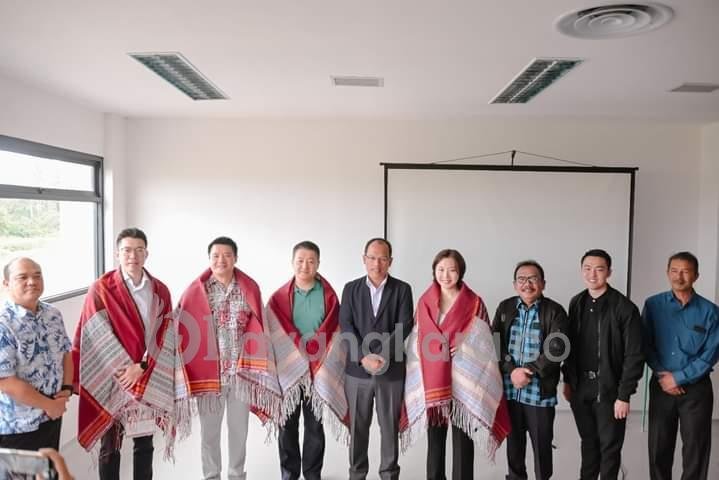 Bupati Humbahas Terima Kunjungan Duta Besar Tiongkok Untuk Indonesia di TSTH2 Pollung