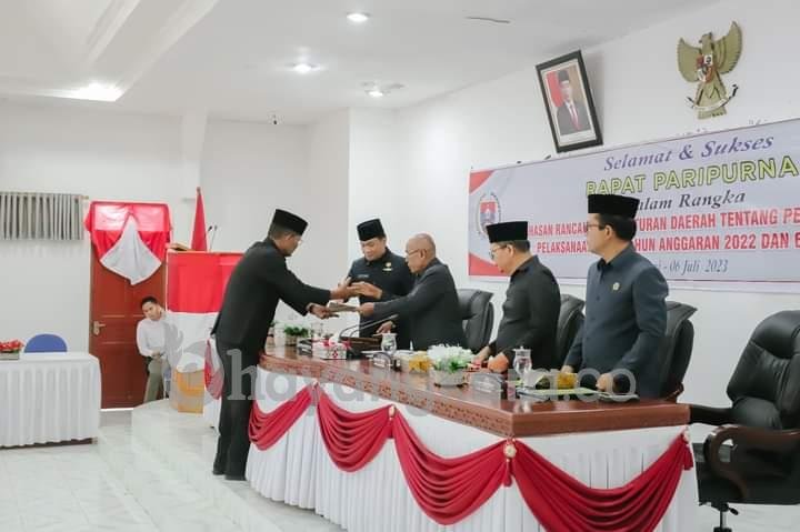 Lima Fraksi di DPRD Humbahas Sampaikan Pandangan Umum Atas 7 Ranperda