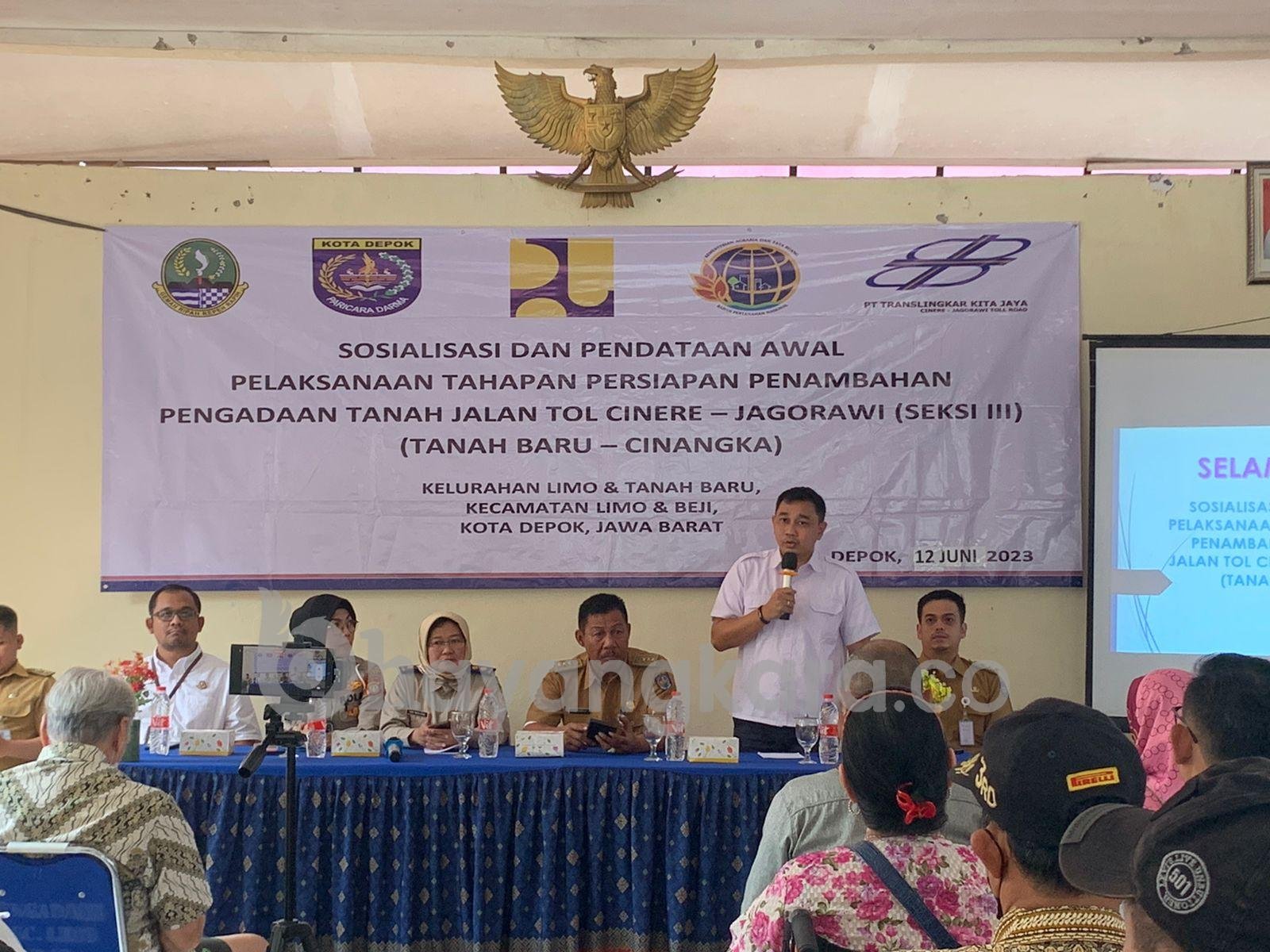 Penyelesaian Lahan Tol Cijago, BPN Depok Targetkan di Bulan September 2023