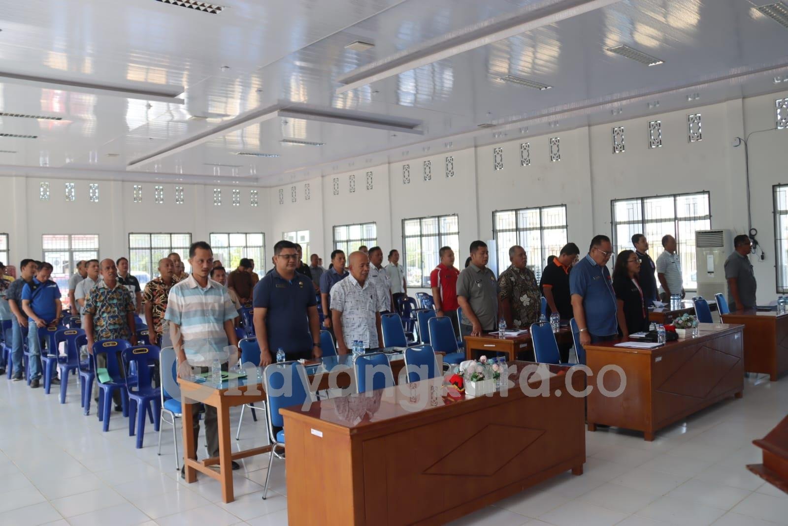 SOSIALISASI ISI TATA NASKAH DINAS DAN PENGGUNAAN TANDA TANGAN ELEKTRONIK TERSERTIFIKASI DI LINGKUNGAN PEMKAB. NIAS UTARA