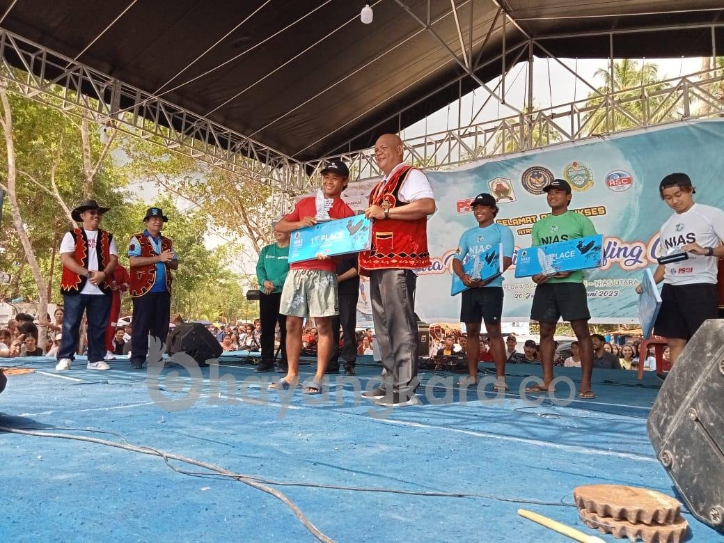 Nias Utara International Surfing Competition 2023 Di Turedawola, Go Tafaeri