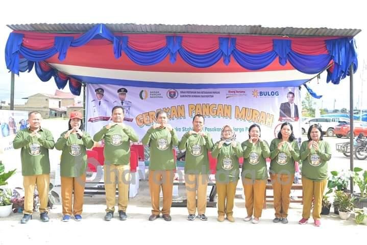 Pemkab Humbahas Menggelar Gerakan Pangan Murah Serentak Nasional Tahun 2023
