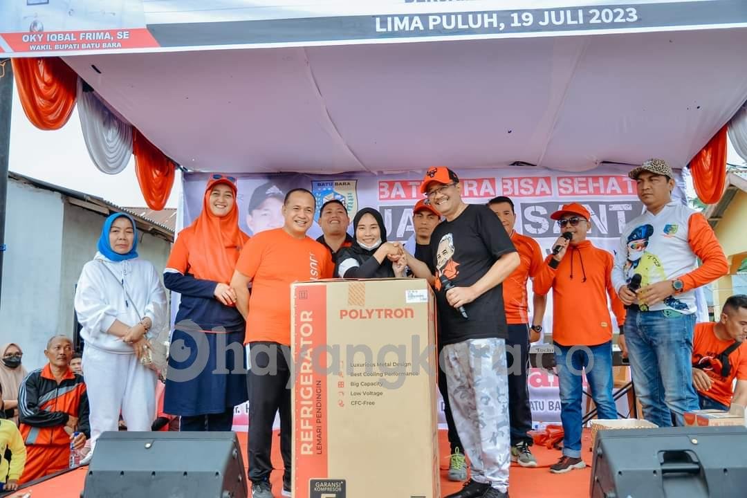 Sambut 1 Muharram 1445 H, Pemkab Batu Bara Gelar Jalan Santai.