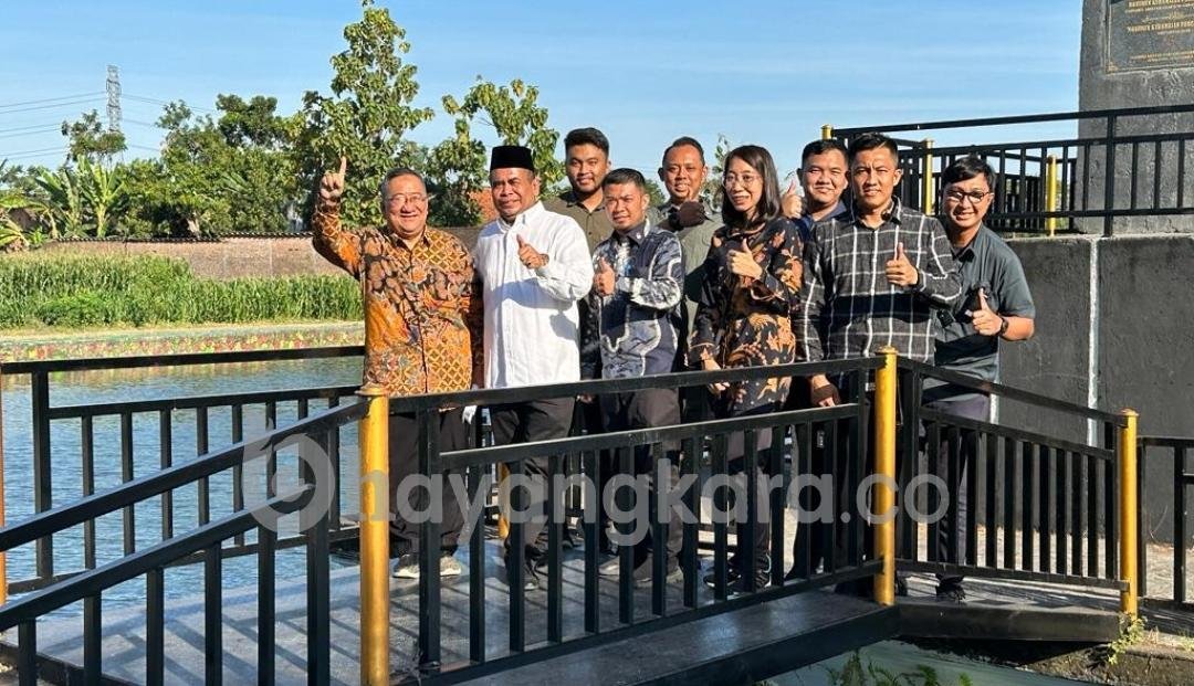 Wamendes Paiman Tinjau Pemanfaatan Dana Desa di Desa Gemblegan Kalikotes Klaten.