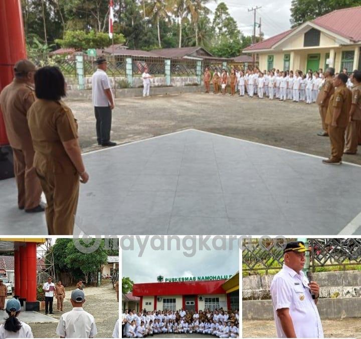 Bupati Nias Utara Laksanakan Sidak di Puskesmas Namohalu Esiwa.