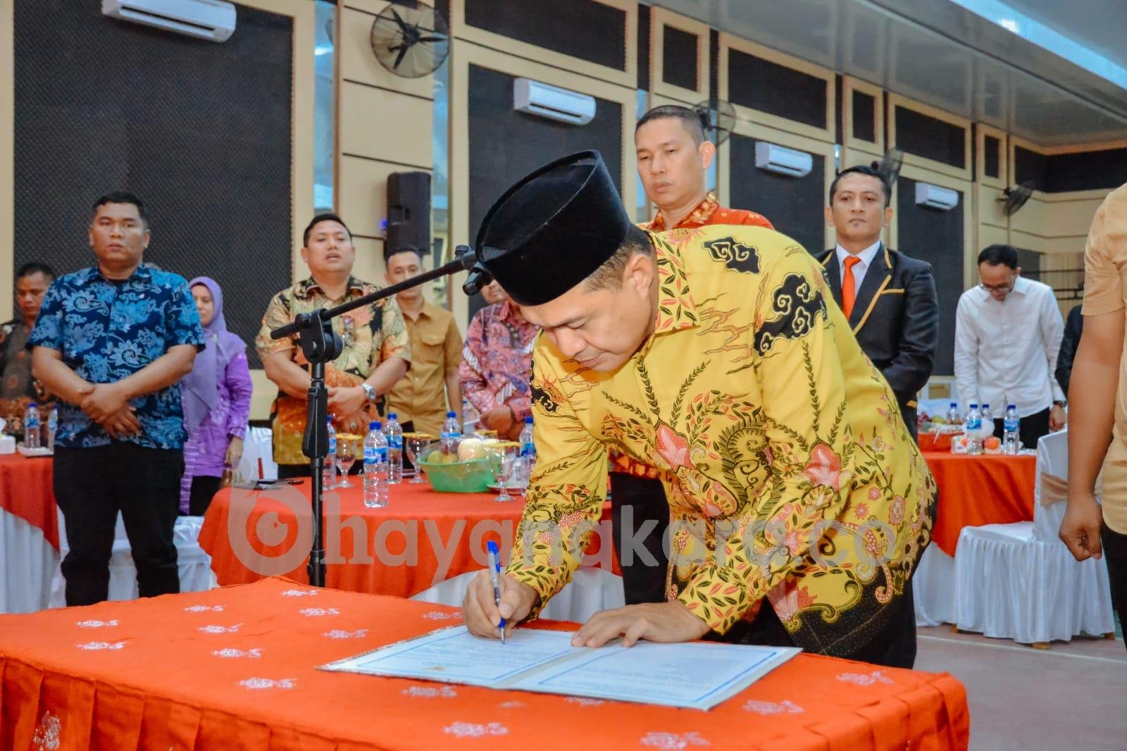 Lantik LPPD Kecamatan, Bupati Zahir Yakin Pesparawi Batu Bara Menang di Tingkat Nasional.
