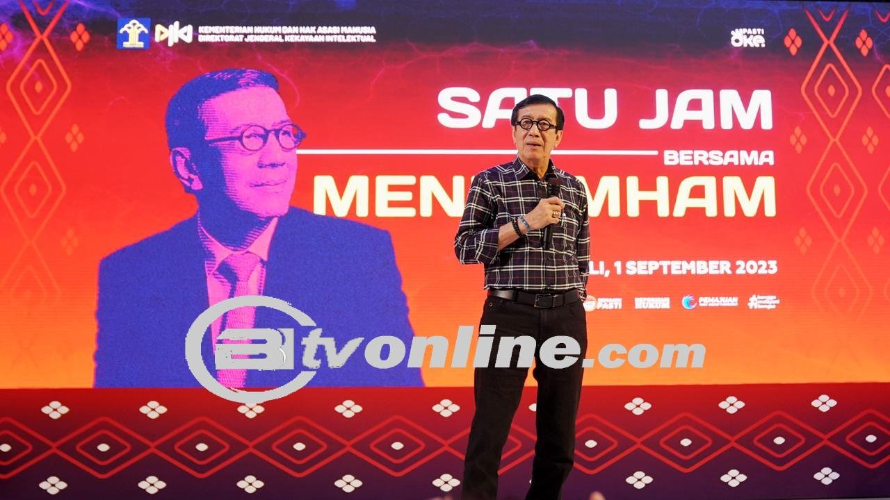 Menkumham Ajak UMKM Bali Bicara KI dan Kemudahan Berusaha