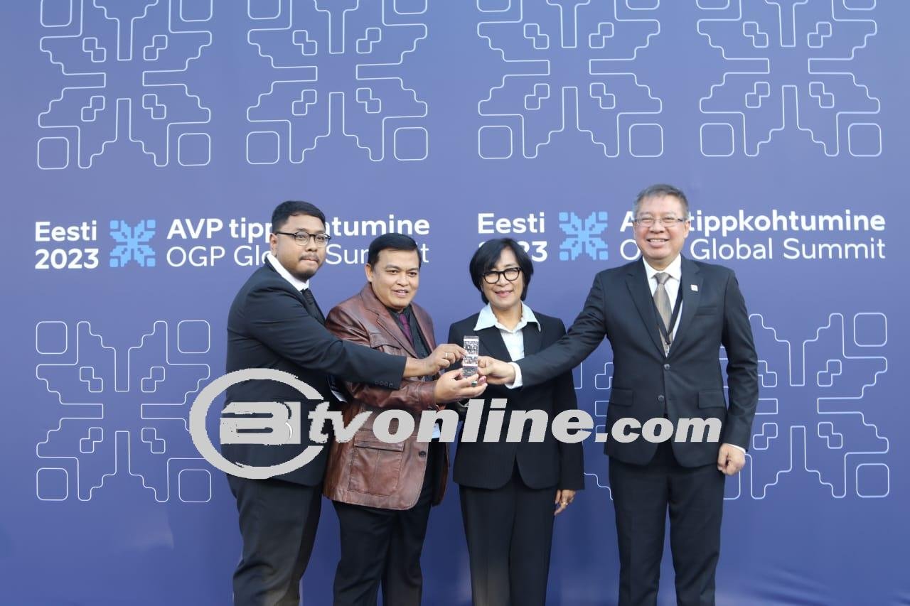 SABET THE WINNER OF OGP AWARD 2023 SE ASIA PASIFIC DI ESTONIA, BPHN KEMENKUMHAM HARUMKAN INDONESIA DI MATA DUNIA.