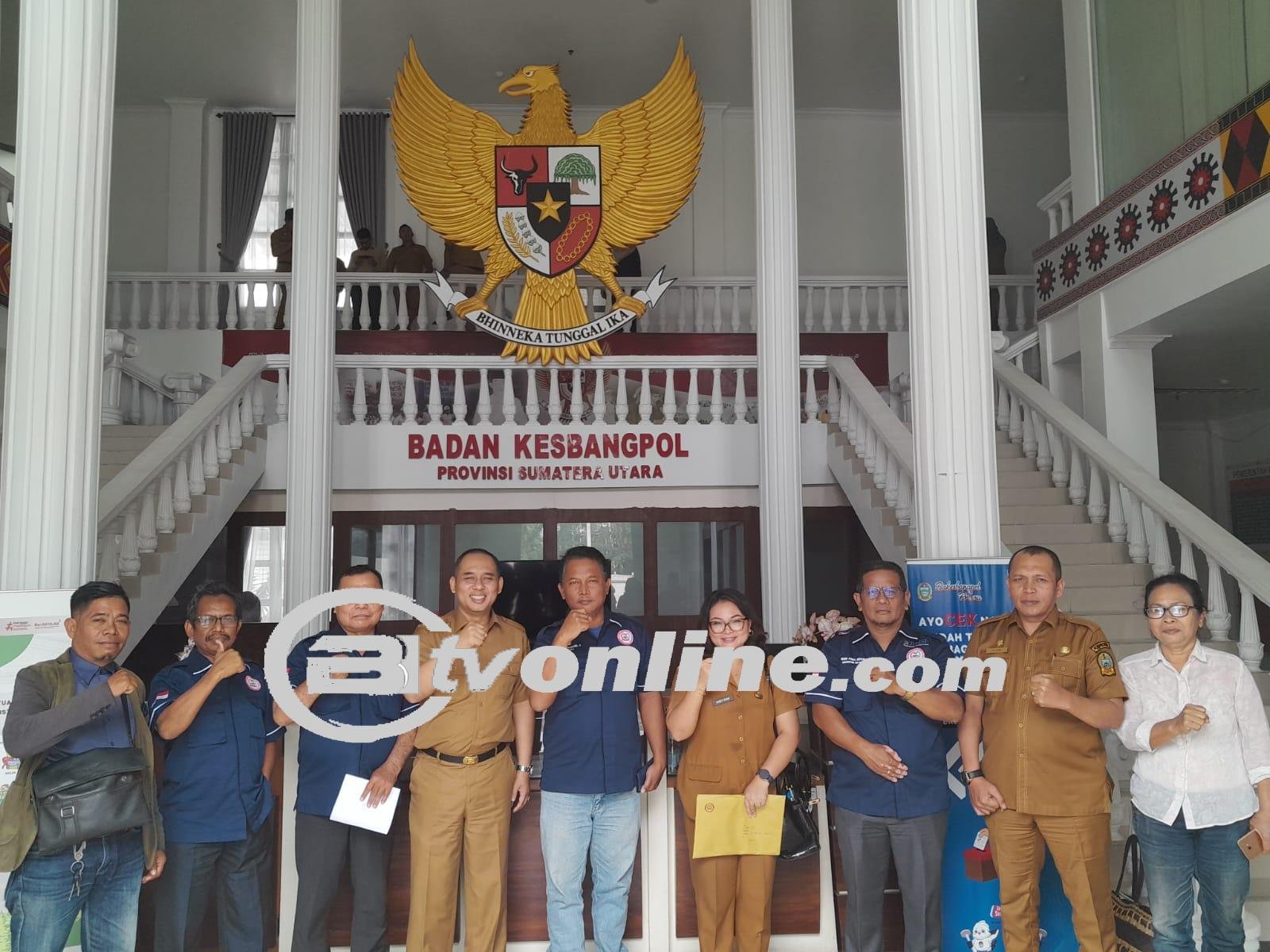 Badan Kesatuan Bangsa dan Politik (Kesbangpol) Provinsi Sumatera Utara Siap Bèrsinergi dengan Kepengurusan SPRI Sumut
