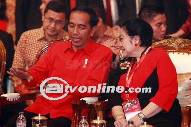 Jokowi dan Megawati Bersatu dalam Rakernas IV PDIP