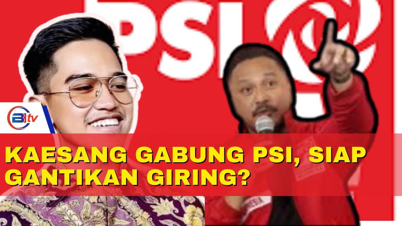 Kaesang Pangarep Resmi Gabung PSI, Siap Gantikan Posisi Giring?!
