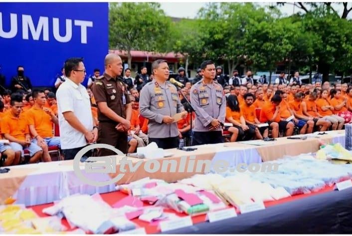 “Tangkap Ekstasi: Polda Sumut dan Lapas Labuhan Ruku Bersatu Melawan Narkoba di Tanjung Balai”