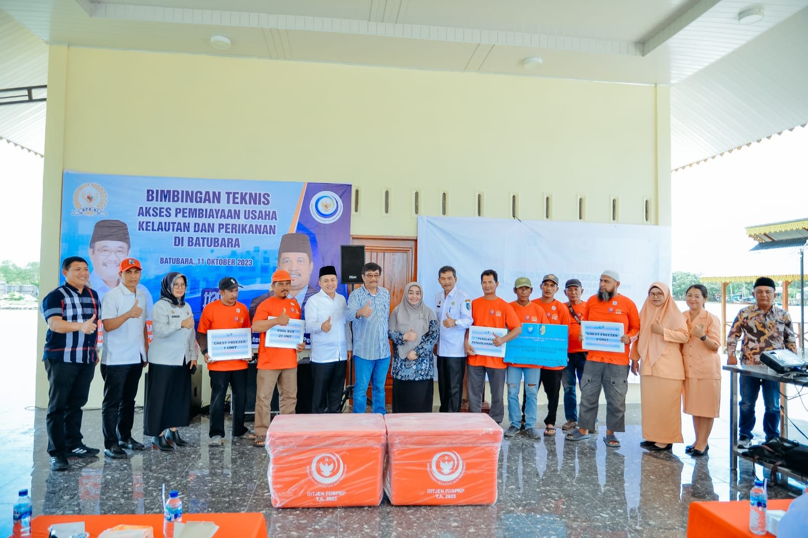 Nelayan Batu Bara Terima Bantuan dari Kementerian Kelautan dan Perikanan