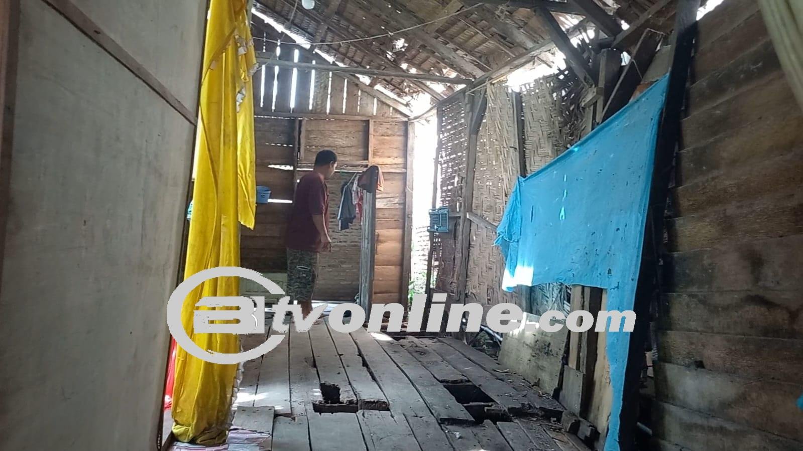 Miris Rumah Warga Desa Indrayaman Luput Dari Perhatian Pemkab Batu Bara