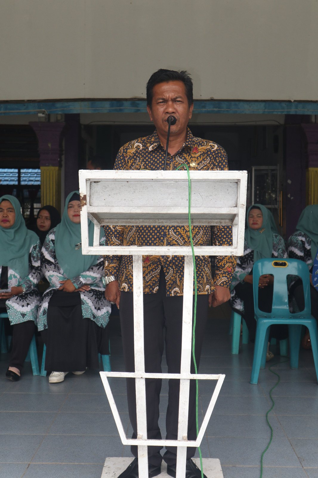 SMA NEGERI 1 Tanjung Tiram Melantik Pengurus OSIS Masa Bakti 2023-2024