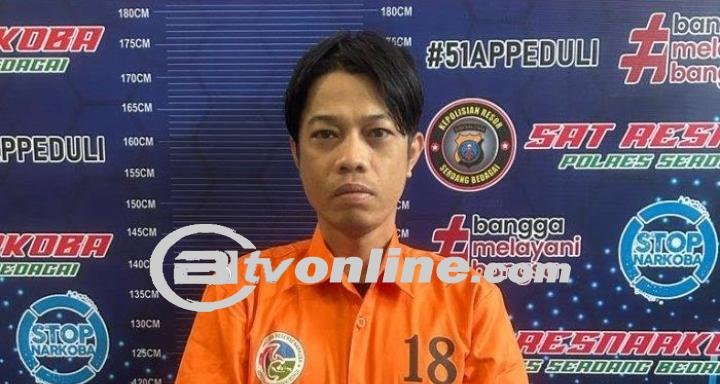 Pengedar Sabu Paket Seratus Ribuan Dicomot Satres Narkoba Polres Sergai