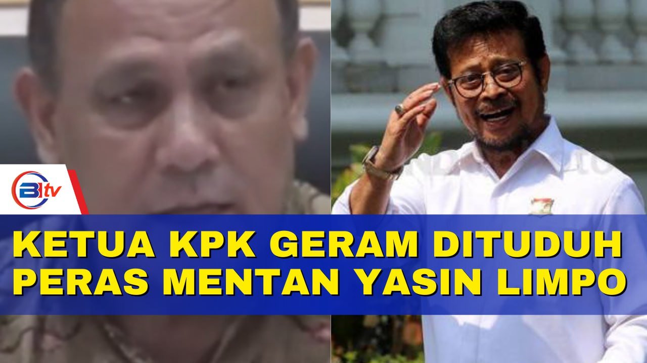 Ketua KPK Geram Dituduh Peras Mentan Yasin Limpo $ 1 Miliar