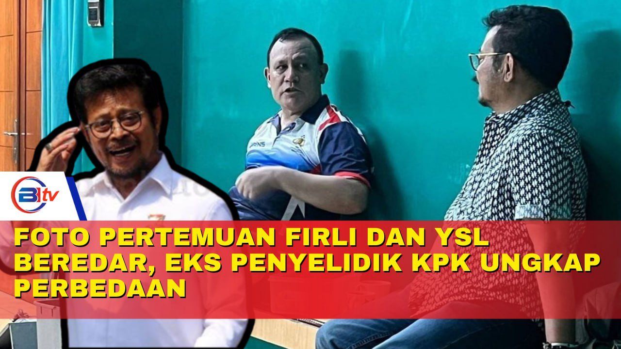 Foto Pertemuan Firli dan YSL Beredar, Eks Penyelidik KPK Ungkap Perbedaan