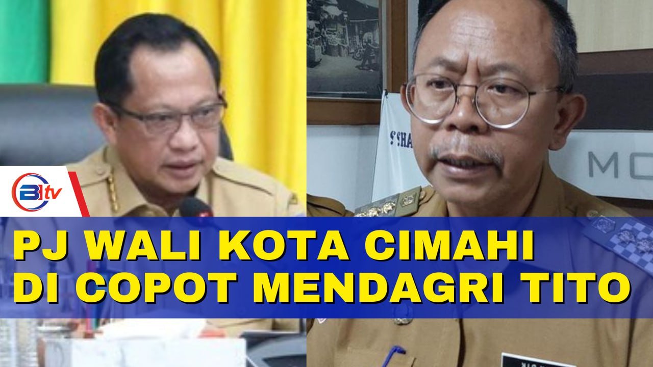 Pj Wali Kota Cimahi di Copot Mendagri TitoDinilai Gagal Tekan Inflasi